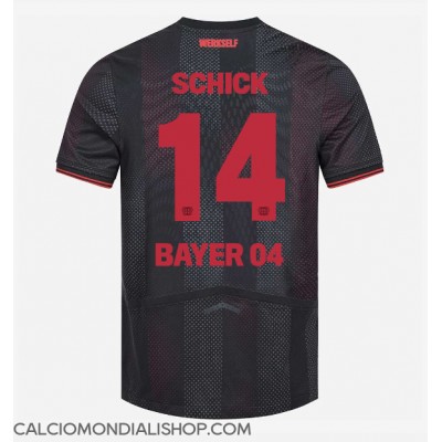 Maglie da calcio Bayer Leverkusen Patrik Schick #14 Prima Maglia 2025-26 Manica Corta Maglie da calcio Bayer Leverkusen Patrik Schick #14 Prima Maglia 2025-26 Manica Corta